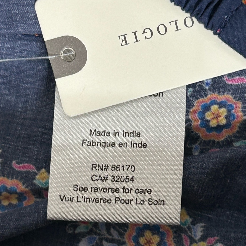 NEW Anthropologie Tanvi Kedia Colorful Bohemian Wide Leg Pants size XS NWT - Picture 5 of 12